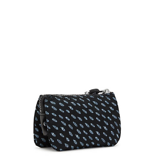 Kipling Creativity Small Printed Pouch Táska Fekete Fehér | HU 2117DF